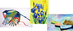 Workshop-graphics Watercolor workshop samples